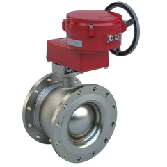 Bray BVMS12-S150-3410/70-1300 12" | Flanged segmented ball valve | SS | CV 3410 | Normally Open | 120 VAC | Two position | 13000 lb-in | NEMA 4 | Blackhawk Supply