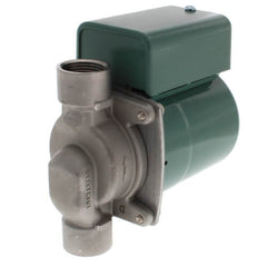 Taco 003-ST4 Circulator Pump | Stainless Steel | 1/40 HP | 115V | Single Phase | 0.45A | 3250 RPM | NPT (3/4") | 7 GPM | 4.5ft Max Head | 125 PSI Max Press. | Series 003 | Blackhawk Supply