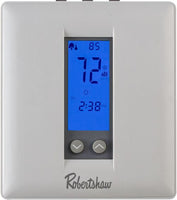 RS321P | 24v Digital Programmable Conventional / Heat Pump Multi Stage Thermostat With Auto Changeover & Backlight 2H-1C 38-88F | ROBERTSHAW