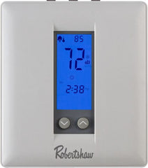ROBERTSHAW RS321P 24v Digital Programmable Conventional / Heat Pump Multi Stage Thermostat With Auto Changeover & Backlight 2H-1C 38-88F | Blackhawk Supply