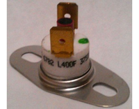 56W63 | Lennox R37520B014, Thermal Rollout Switch, Green ID Color, Actuates at 400 Deg F. +/- 20 F., Manual Reset, 90 Deg Quick Connect Terminals | Lennox