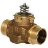 VCZAS1100 | 2-WAY 1 IN. SWEAT CONNECTION VC VALVE ASSEMBLY FOR HYDRONIC WITH 6.6 CV AND LINEAR FLOW | Resideo