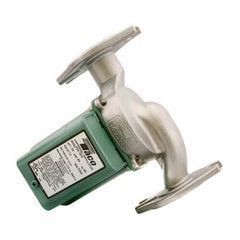 Taco 008-SF6-IFC Circulator Pump | Stainless Steel | 1/25 HP | 115V | Single Phase | 0.84A | 3250 RPM | Flanged | 12.5 GPM | 15ft Max Head | 125 PSI Max Press. | Integral Flow Check | Series 008 | Blackhawk Supply