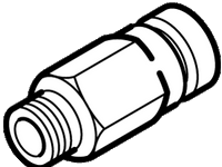 22-401 | Adaptor, brass, for mounting T150 Immersion Transmitter in Barber-Colman AT-201 or AT-203 well. | Barber-Colman