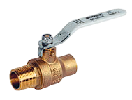 Jomar 100-144G JF-100GMXC | 3/4" | 2 Piece, Full Port, Threaded x Solder Connection, 600 WOG | Blackhawk Supply