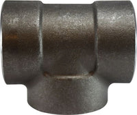 101257 | 1-1/2 105 STEEL 3000# TEE | Midland Metal Mfg.