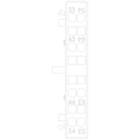 3RH29212DA20 | AUX. SWITCH LATERAL 2NO S0 SPRING | Siemens Electrical
