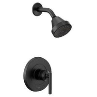 UT2902EPBL | Shower Trim Gibson M-Core 2 Eco-Performance 1 Lever Matte Black ADA 1.75 Gallons per Minute 1 Function | Moen
