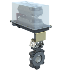 Bray MKL2-N040/DCM24-310-D-WS 4" Lugged Butterfly valve High Performance | ANSI Class 150 | CS body | CV 250 | Normally Open | Damper & Valve actuator | 24 Vac | 310 lb-in | modulating | Non-Spring Return | Dual | Blackhawk Supply