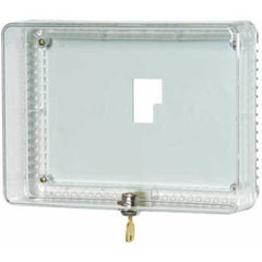 HONEYWELL HOME TG512A1009/U Thermostat Guard Cover Large Universal Plastic Clear for TH5000 TH6000 TH8000 Series Other Thermostats of Similar Size 7-1/4 Inch 9-3/4 Inch | Blackhawk Supply