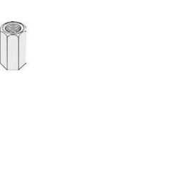 Hangers 100 Rod Coupling 1/4 Inch Black 100P Carbon Steel for Connecting 2 Lengths of Rod with Equal Diameters | Blackhawk Supply