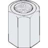 105G | Rod Coupling Reducing 3/8 x 1/2 Inch 105G Carbon Steel for Connecting 2 Lengths of Rod with Different Diameters | Hangers