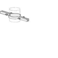 50B0050 | Riser Clamp Standard Plain 1/2 Inch IPS | Hangers