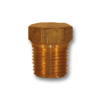 121S-2 | 1/8 BRASS HEX HD SOLID PLUG | Midland Metal Mfg.