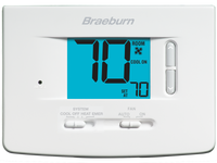 1220 | Economy Non-Programmable Thermostat 2H / 2C Pack of 6 | Braeburn (OBSOLETE)