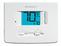1220NC | Builder Non-Programmable Thermostat 2H / 1C Pack of 12 | Braeburn