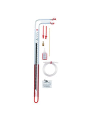 Dwyer 1227 Dual range U-inclined manometer | 0-16" w.c. vertical | .20-0-2.6" inclined. (English units) | Blackhawk Supply