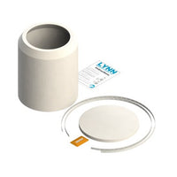 1011 | Combustion Chamber Timesaver 11 Inch Inside Diameter x 12-1/2Inch Outside Diameter x 15-1/4 Inch Ceramic Fiber | Lynn Manufacturing