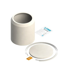 Lynn Manufacturing 1013 Combustion Chamber Timesaver 13 Inch Inside Diameter x 14-1/2 Inch Outside Diameter x 14-3/4 Inch Ceramic Fiber | Blackhawk Supply