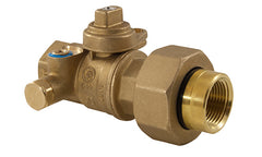 Jomar 243-005D 125-LWIBP, 1" Utility Gas Ball Valve, Full Port, Service Bypass, 125 PSIG, with Insulated Tail Piece | Blackhawk Supply