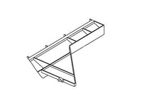 12J49 | Lennox 104076-02, Plastic Drain Pan, 44.01 x 15.02 x 3.13 Inch | Lennox