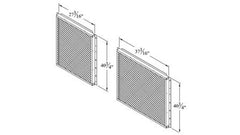 Lennox 13T03 Lennox C1GARD51AT1, Combination Coil/Hail Guards, 37-3/16" H x 40-3/4" W & 27-3/16" H x 40-3/4" W | Blackhawk Supply