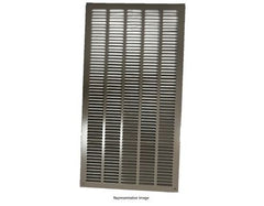 Lennox 14U46 Lennox 608866-12, Merit AC Louvered Center Panel, (W x H): 24 x 24" Nominal Size, Quartz Gray Finish | Blackhawk Supply