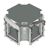 1500 CF2065 | Type 1 - Cross fitting - 2.5x2.5x8.5 | 2L x 2W x 10H (in) | EXM
