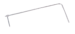 Dwyer 167-12-CF Pocket size Pitot tube | 1/8" dia. | 12" insertion length | 1-1/2" tip | with 1/8" male NPT compression fitting. | Blackhawk Supply