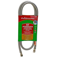 DWC48 | Dishwasher Connector 3/8 x 3/8 x 48 Inch Compression Female x Female Braided Stainless Steel | Fluidmaster