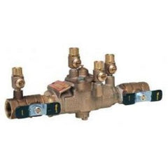 Watts 2-LF009M2-QT-S Backflow Preventer Reduced Pressure Zone Assembly 2 Inch Lead Free Brass Ball Valve with Strainer FNPT | Blackhawk Supply