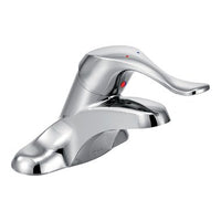 8400 | Lavatory Faucet M-Bition 4 Inch Spread 1 Lever ADA Chrome 2.2 Gallons per Minute Less Drain | Moen