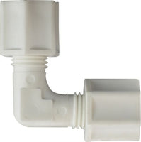 17126P | 3/8 POLYPROP COMPRESSION ELBOW | Midland Metal Mfg.