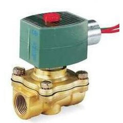 ASCO 8210G027 Solenoid Valve 8210 2-Way Brass 1 Inch NPT Normally Closed 120 Alternating Current NBR | Blackhawk Supply