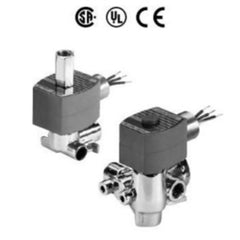 ASCO 8321G004 Solenoid Valve 8321 3-Way Brass 3/8 Inch NPT Normally Open 120 Alternating Current NBR | Blackhawk Supply