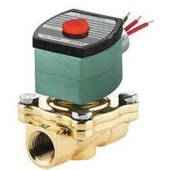 ASCO 8210G018 Solenoid Valve 8210 2-Way Brass 1-1/4 Inch NPT Normally Open 120 Alternating Current NBR | Blackhawk Supply