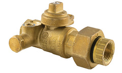 Jomar 243-204B 175-LWMBP, 3/4", Utility Gas Ball Valve, Full Port, Male x Male, Service Bypess, 175 PSIG | Blackhawk Supply