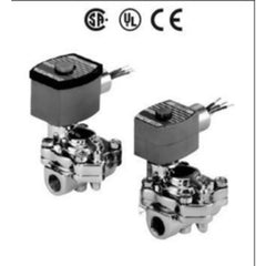 ASCO 8221G005 Solenoid Valve 8221 2-Way Brass 3/4 Inch NPT Normally Closed 120 Alternating Current NBR | Blackhawk Supply