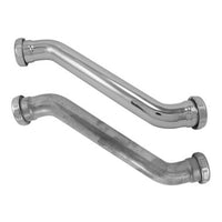 1046-1 | Double Offset 1-Piece 1-1/4 Inch Polished Chrome 20 Gauge Brass | Dearborn Plastic