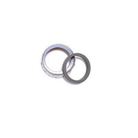 8009 | Nut with Washer 1-1/2 x 1-3/8 Inch Brass Polished Chrome Slip Joint | Dearborn Plastic