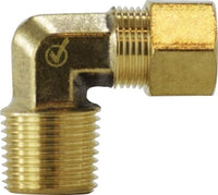 18234LF | 3/8 X 3/8 COMP X MIP ELBOW AB1953 | Midland Metal Mfg.