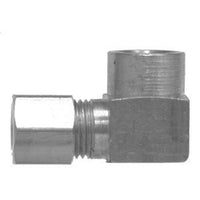 18254B | 1/4 COMP X 1/4 FIP BARSTOCK ELB | Midland Metal Mfg.