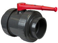 1831-060SR | 6 PVC TRUE UNION 2000 INDUSTRIAL BALL VALVE REINFORCED THREAD FKM | (PG:612) Spears