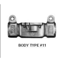 Robertshaw 1710-126 Body 1710 Gas Carrier 1/2" Pipe for 1720 Series Replacement Magnet Heads in TS Automatic Safety Valve Application | Blackhawk Supply