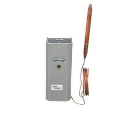 WHITE RODGERS 1609-101 Temperature Control Refrigeration with 5 Feet Capillary -30 to 90 Degrees Fahrenheit Range Close on Rise 5-3/8 x 2-5/16 x 2-9/16 Inch | Blackhawk Supply