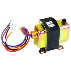 RESIDEO AT175F1023/U Transformer with Manual Reset 75VA 120/208/240 Volt 27.5 VAC with 9 Inch Lead Wire and Metal End Bell 60 Hertz | Blackhawk Supply