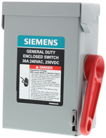 GNF321A | GDSS NF 3P3W 240V 30A NEMA 1 SERIES A | Siemens Electrical
