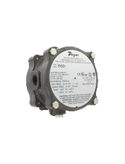 Dwyer 1950-1-2F Differential pressure switch | range .4-1.6" w.c. | approx. deadband @ min. set point 0.15 | approx. deadband @ max. set point 0.20. | Blackhawk Supply
