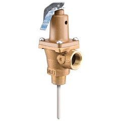 Watts 40L150/210 Relief Valve 40 Automatic Reseating 3/4 x 3/4 Inch MNPT Bronze 75 to 150 Pounds per Square Inch 210 0153614 | Blackhawk Supply