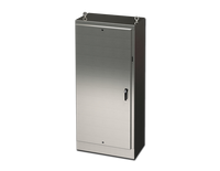 SCE-84XM4024SS | NEMA 3R, 12, 4, 4X | S.S. 1DR XM Enclosure, 84H x 40W x 24D | Saginaw